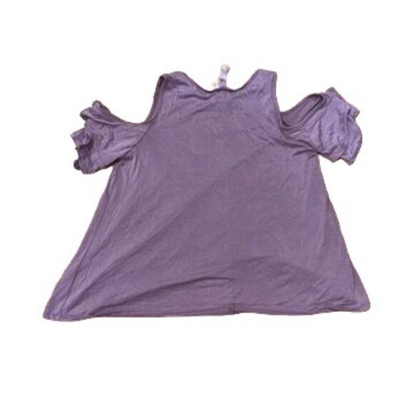 Francesca's Lavender Short Sleeve Mom Life Shirt Size Small Womens Casual Tee - Picture 2 of 4